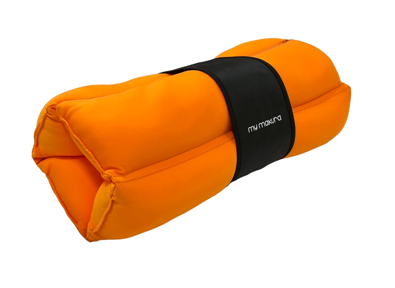 Amazon｜ほっとひとやすみピロー ロール型 オレンジ【 眠りの専門店